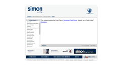 Desktop Screenshot of international.simon.es